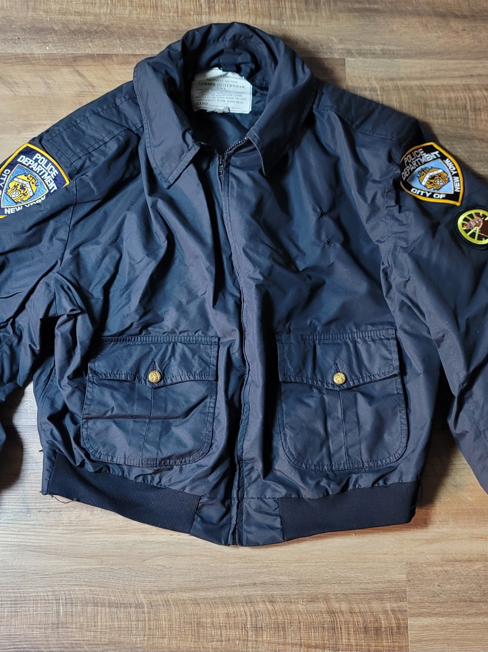 NYPD Gerber Police Jacket Size XL R